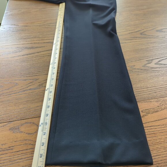 Parisline Vintage Women's Black Straight-Leg Elegant Pants With Rhinestone sz 10 - Picture 13 of 15